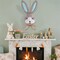 15-Inch Easter Bunny Wreath – 3D Realistic Rabbit Head Door Decor for Indoor & Outdoor Spring Decorations